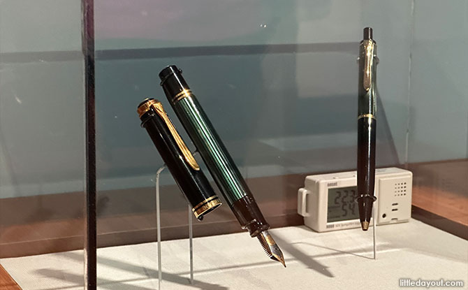 Pelikan ballpoint and fountain pens