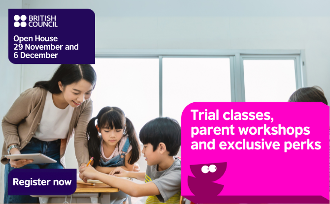 The British Council’s Open House in November & December