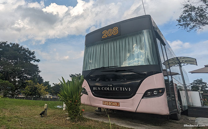 The Bus Collective: Sleep Inside a Bus Hotel at Changi Village