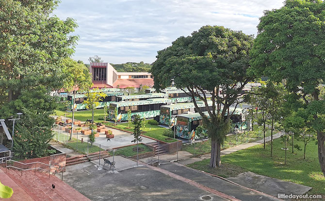 The Bus Collective hotel at Changi Village