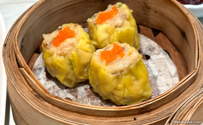 Steamed Chicken Siew Mai with Shrimp