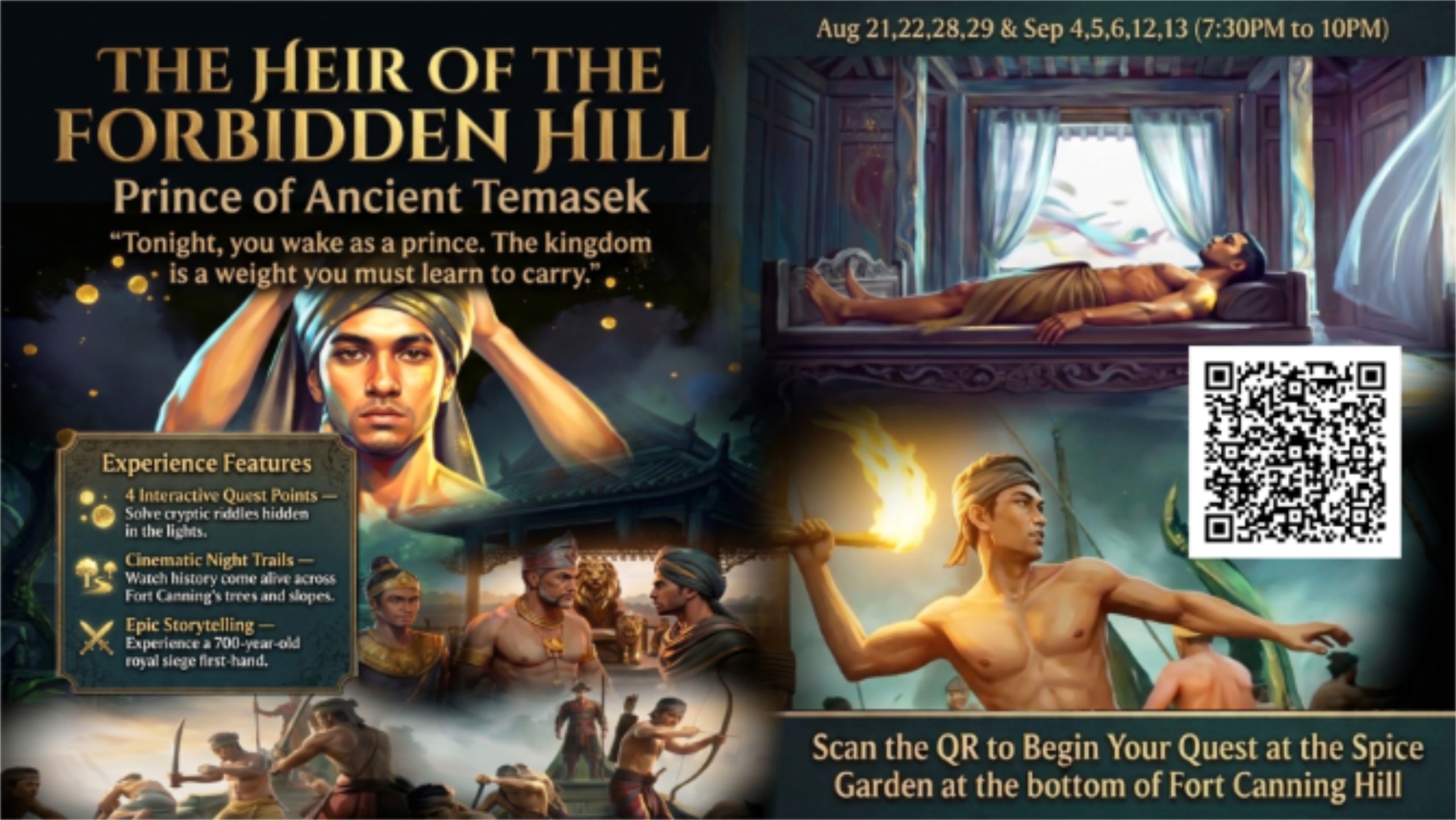 Singapore Botanic Gardens & Fort Canning Park Heritage Festival 2026: Exciting Programmes, Workshops, Tours & More 1 The Heir: An Interactive Projection and Audio Quest