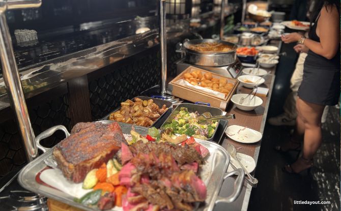 The Westin Singapore Family Weekend Staycation Review: Rediscover Local With Your Wellness at Heart 14 There was a pasta, roast pork, char siew and noodle soup hot stations.