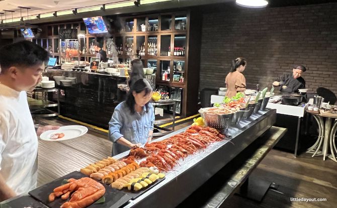 The Westin Singapore Family Weekend Staycation Review: Rediscover Local With Your Wellness at Heart 15 Seafood-on-Ice Buffet