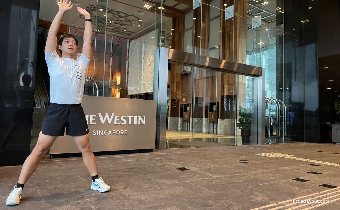 The Westin Singapore Family Weekend Staycation Review: Rediscover Local With Your Wellness at Heart 21 Westin’s Run Concierge