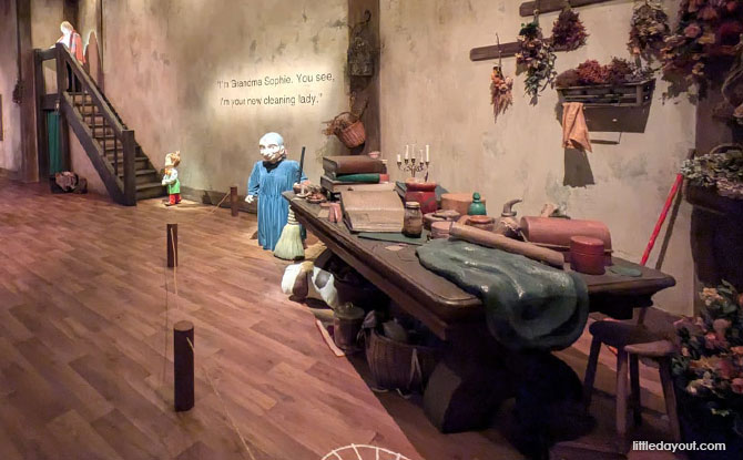 Howl's moving castle living room the world of studio ghibli