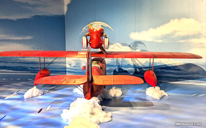 Porco Rosso at The World of Studio Ghibli Singapore