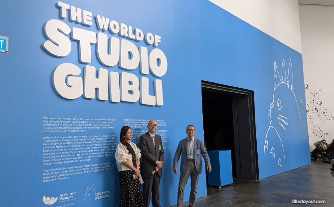 Entrance to the world of studio ghibli artscience