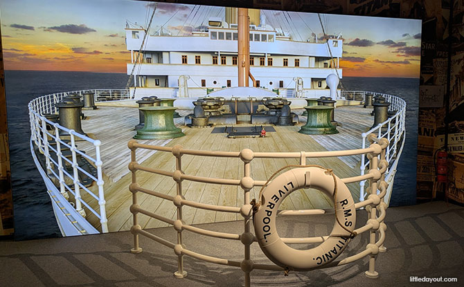 Photospot: Deck of RMS Titanic