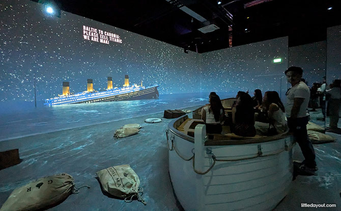 Projections All Around – Witness Titanic Sinking