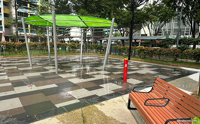 Water Play Area at the Toa Payoh Central Playground