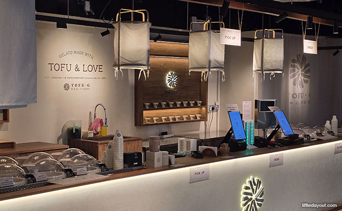 Tofu G: How Good Can Tofu Gelato Ice Creams Be? 2 Mandarin Gallery Tofu G Outlet