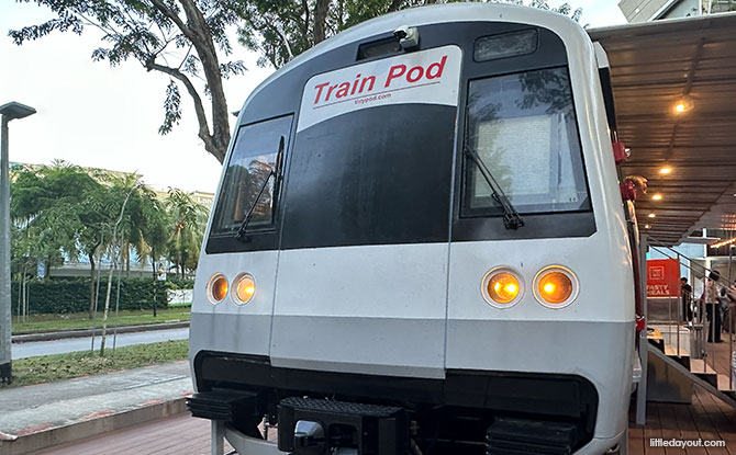 Where is the Train Hotel at one-north?