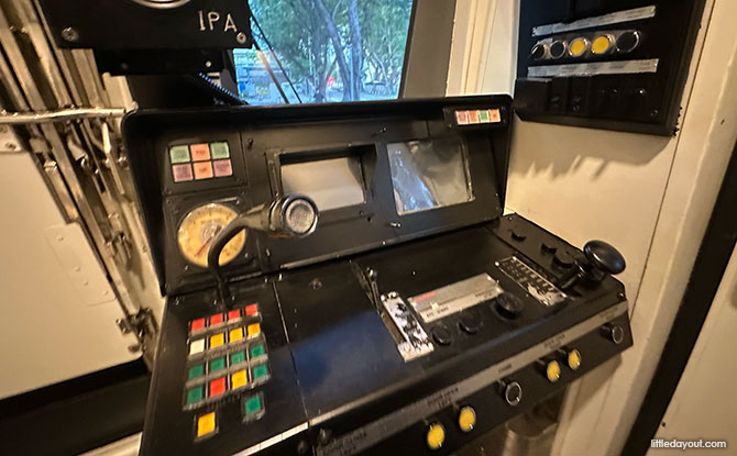 Drivers Seat Room at the Train Pod hotel