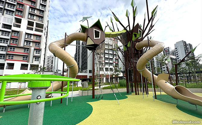 3 Treehouse Playgrounds At Tengah: Farmway Fun At The Plantation District