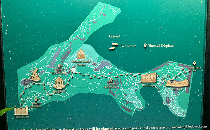 Trees Of The World: Illuminated Trees At Singapore Botanic Garden 1 Trees of the World at Singapore Botanic Gardens