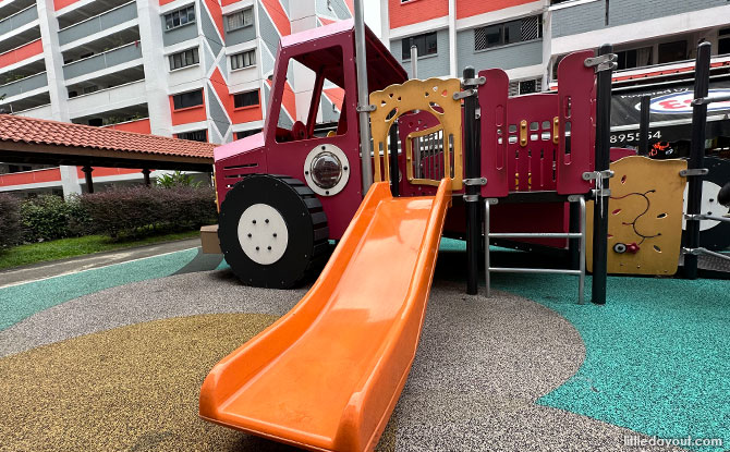 Orange slide