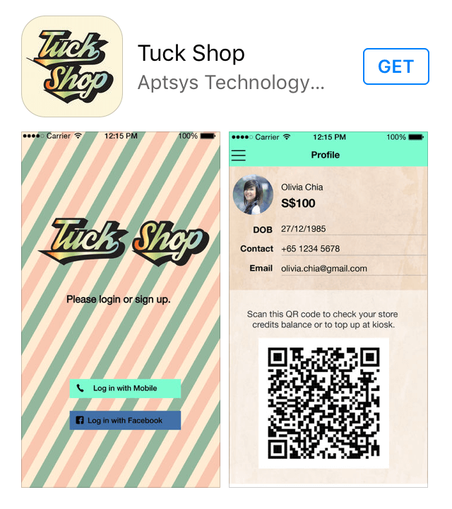 Tuck Shop App
