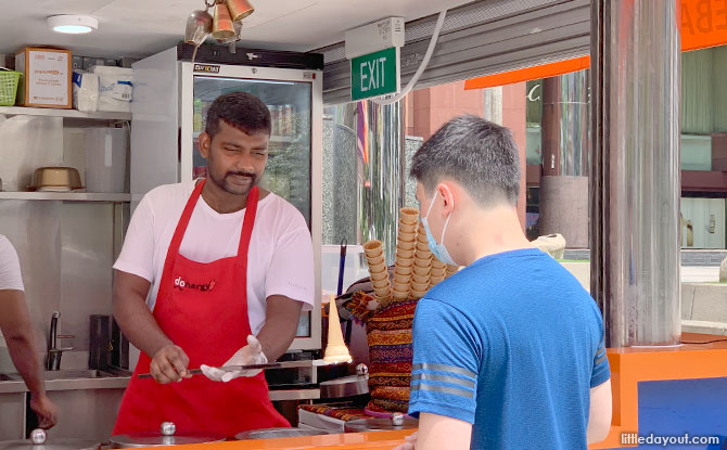 Turkish Ice Cream In Singapore: Twirling Antics For An Cool Cone