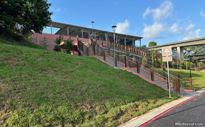 Reopened section of Ulu Pandan Park Connector