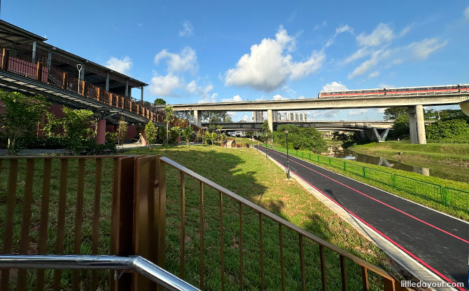 South Bank of Ulu Pandan Park Connector