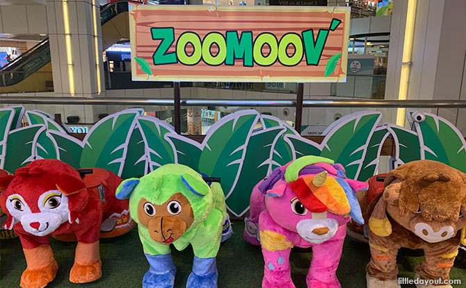 ZOOMOOV rides for kids