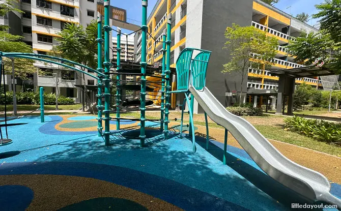 Valley Spring Playground: The Layered Tower & The Fish