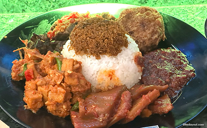 Nasi Padang store at VivoCity Kopitiam