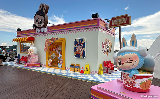 Labubu Installations & Light Up At VivoCity SkyPark: Labubu Mini Market 4 LABUBU Mini Market