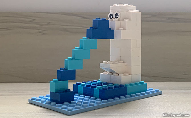 How To Build A LEGO Merlion