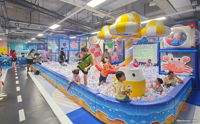 Wan to Play Ocean Fantasy Indoor Playground, Punggol Coast Mall