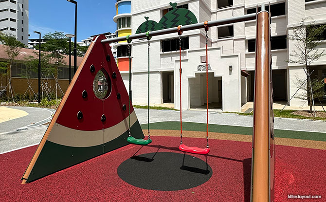 Watermelon Playground At Pipit Road: A Slice Of Play 5 Pipit Road swings