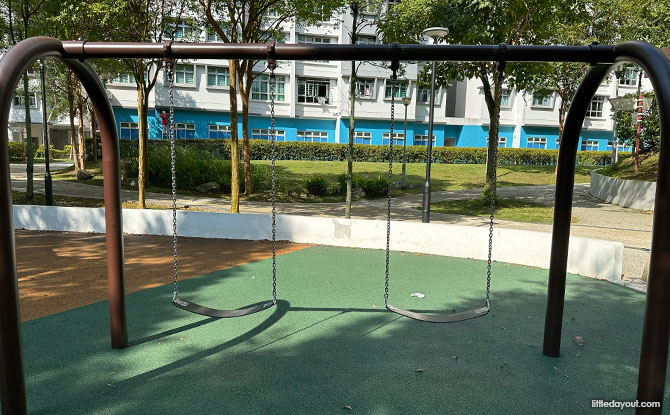 Other Play Features at the Waterway Banks Playground