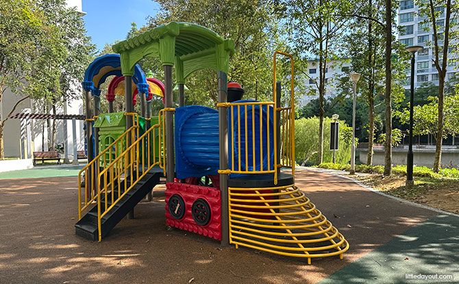 Train playground in Punggol