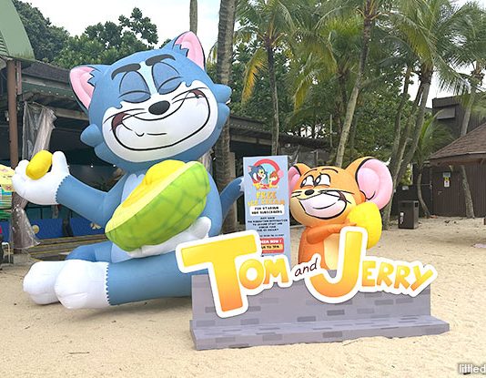 giant Tom and Jerry durian inflatable