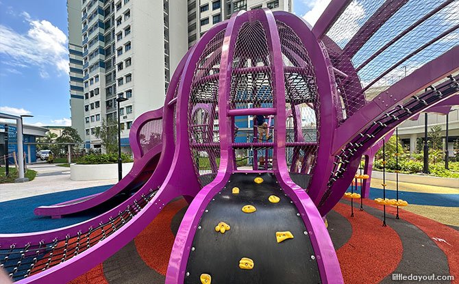 West Coast ParkView Playground: The Giant Purple Octopus