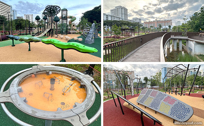 Whampoa Park: Playgrounds, Ninja Challenge Course