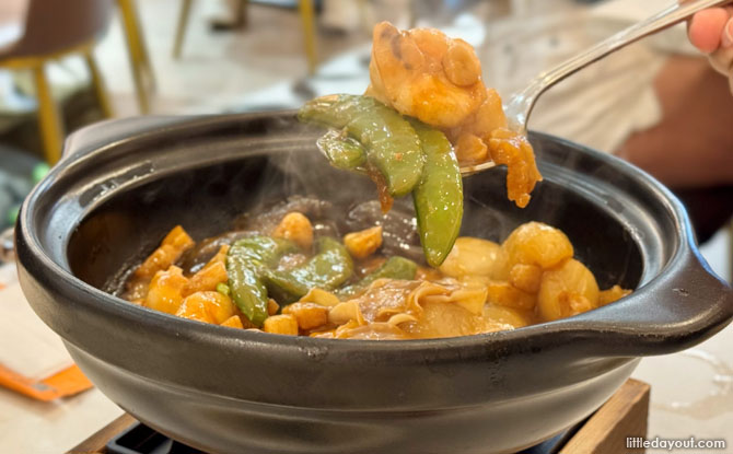 Imperial Seafood Pot with White Fungus