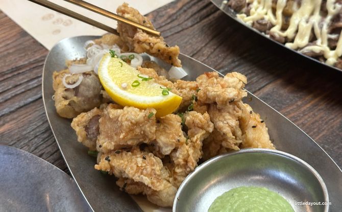 WHUCHU: Frozen Beer Experience, Matcha & Ube Makgeolli, Along With Korean Food 4 2 Kinds Fried Chicken Platter