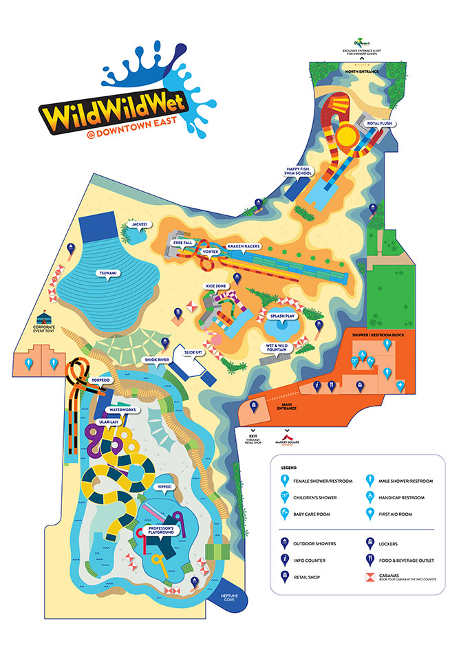 Wild Wild Wet: Waterpark Rides And Attractions 2 Wild Wild Wet Map