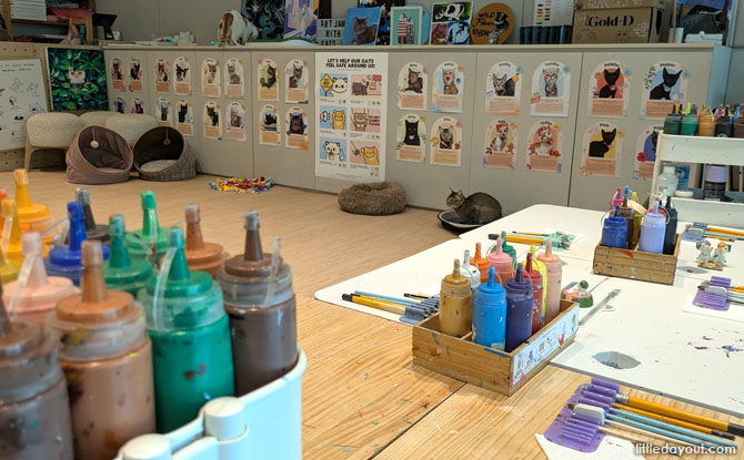 Both sessions include all materials needed for the artwork.