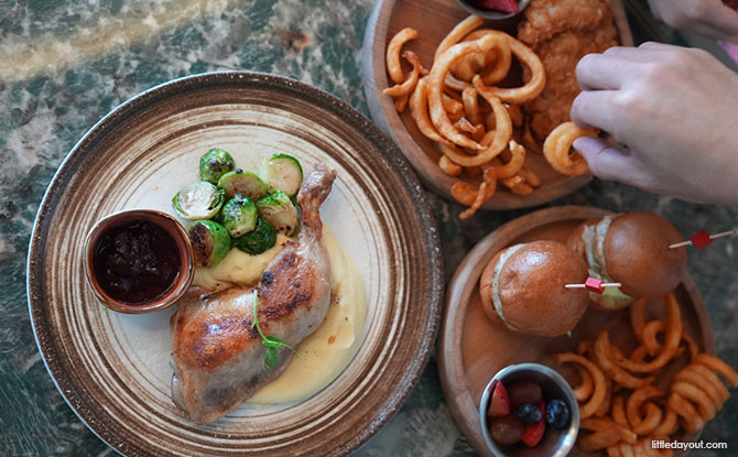 Food at Wildseed Cafe