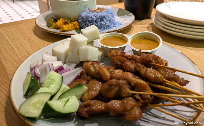 Wildseed Cafe Opens At The Garage, Singapore Botanic Gardens 4 Chicken Satay