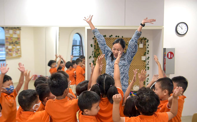 Wings of My Own Storytelling Sessions by RSAF