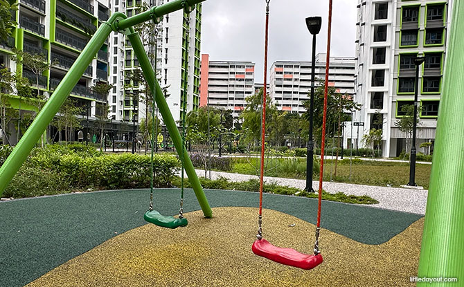 Woodgrove Ascent Playgrounds: 6 Forest-Themed Play Areas 12 Swings