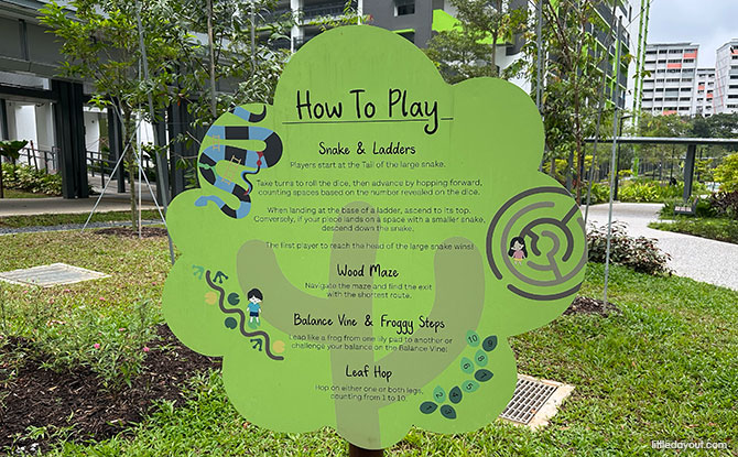 Woodgrove Ascent Playgrounds: 6 Forest-Themed Play Areas 4 Signboard