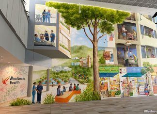 Woodlands Health Campus Mural By Yip Yew Chong Woodlands Health Campus Mural By Yip Yew Chong