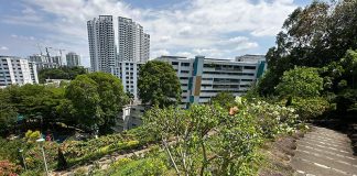 Woodlands Town Park East & Woodlands Botanical Garden