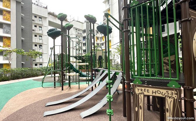 Woodleigh Glen Playground Treehouse