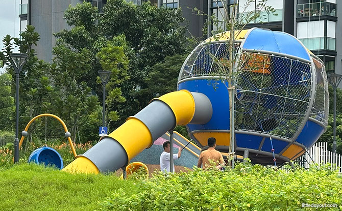 Rooftop Woodleigh Village Playground